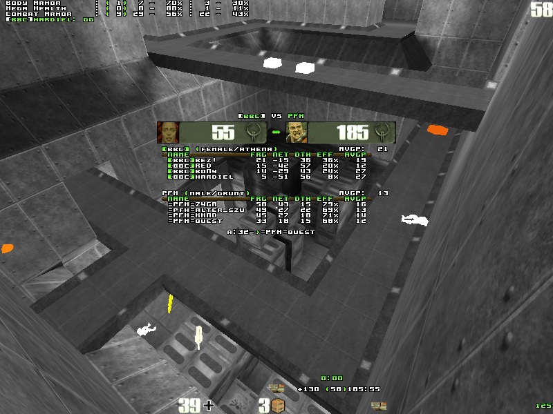 q2dm8 screen