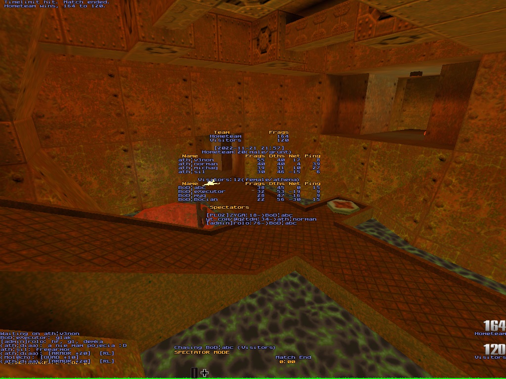 q2dm7 screen