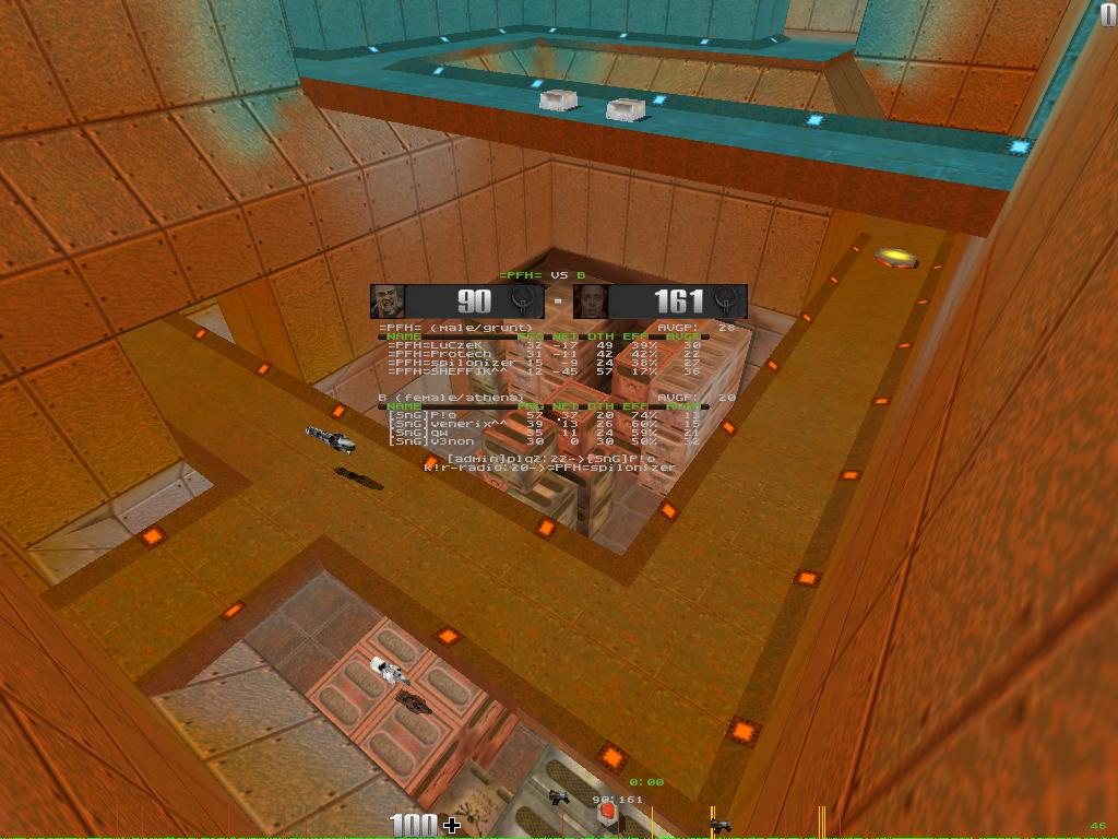 q2dm8 screen