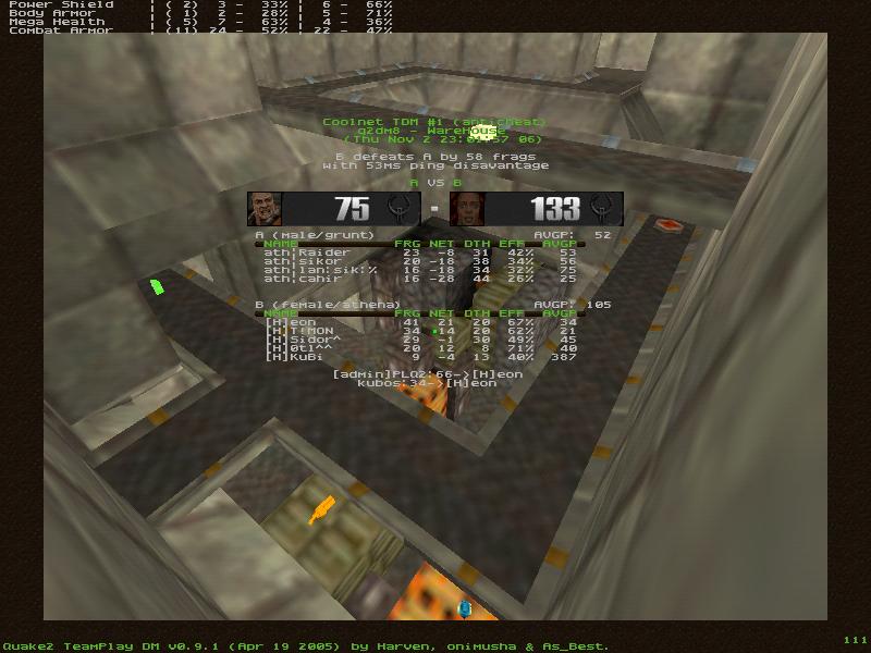 q2dm8 screen