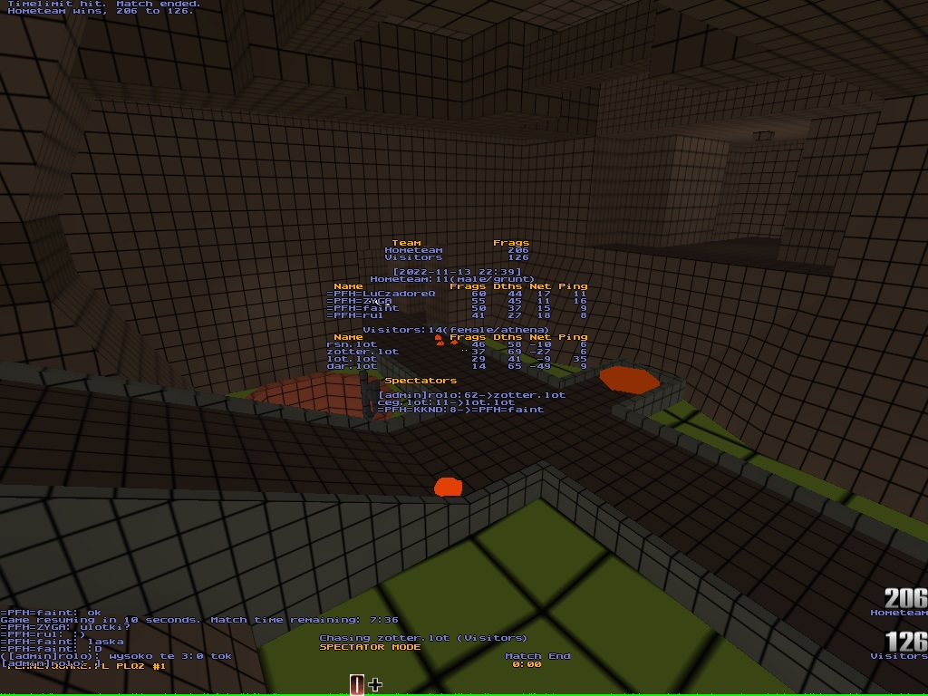 q2dm7 screen