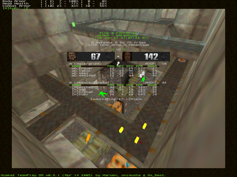 q2dm8 screen
