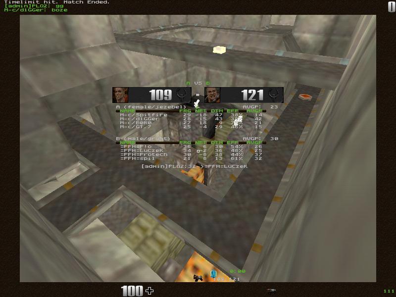 q2dm8 screen