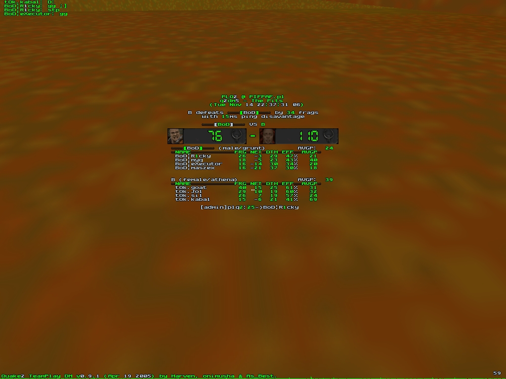 q2dm5 screen
