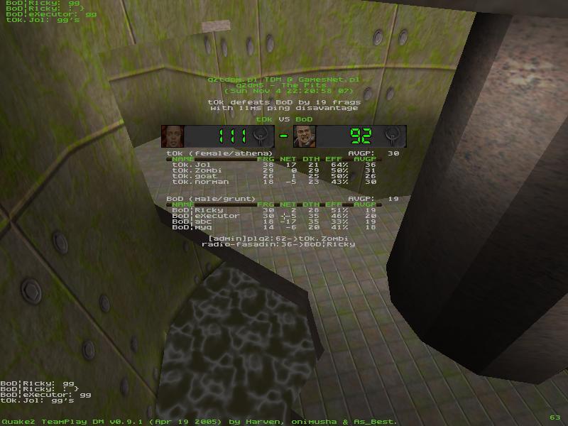 q2dm5 screen