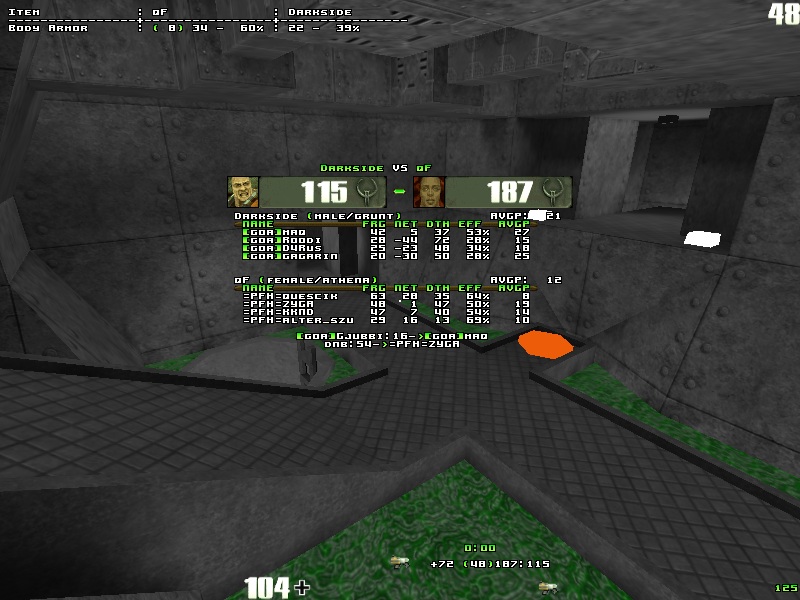 q2dm7 screen