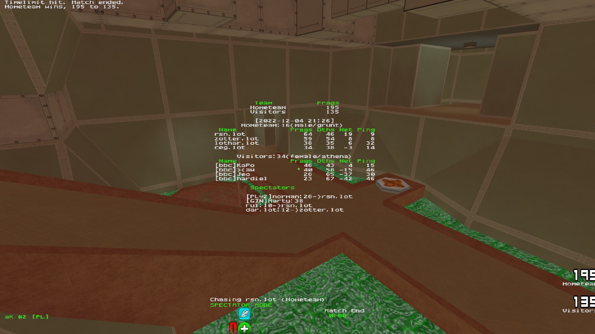 q2dm7 screen