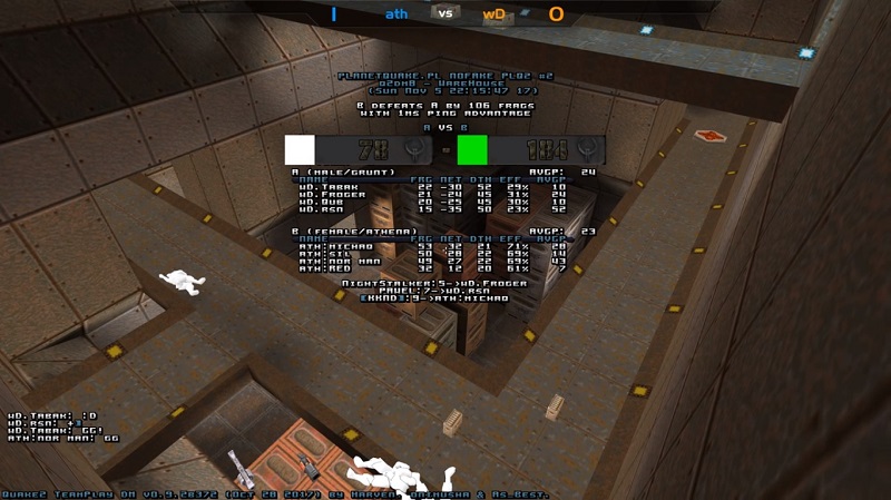 q2dm8 screen