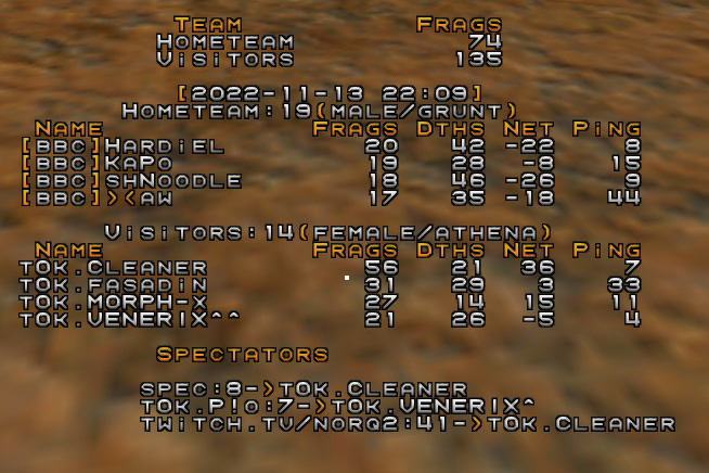 q2dm5 screen