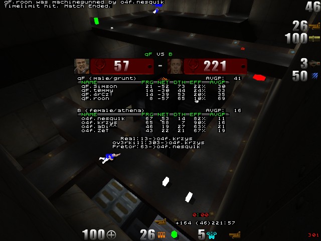 q2dm8 screen