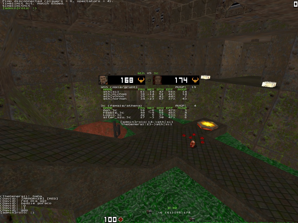 q2dm7 screen