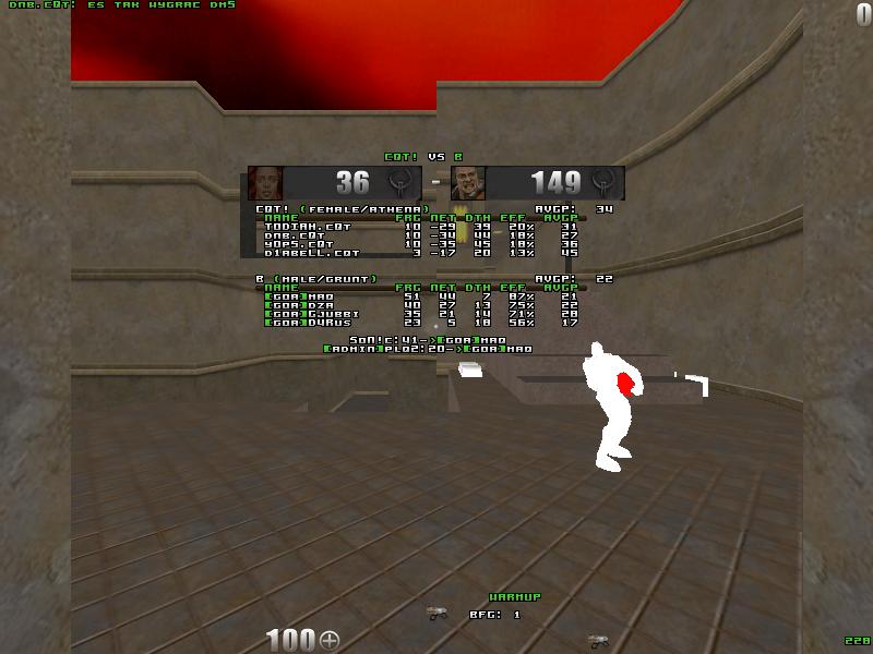 q2dm5 screen