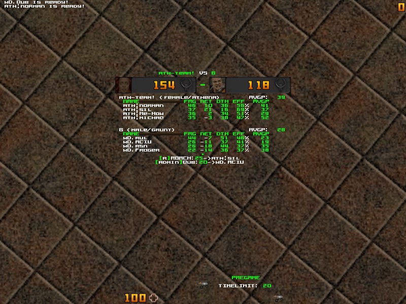 q2dm8 screen