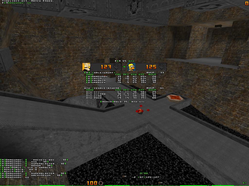 q2dm7 screen