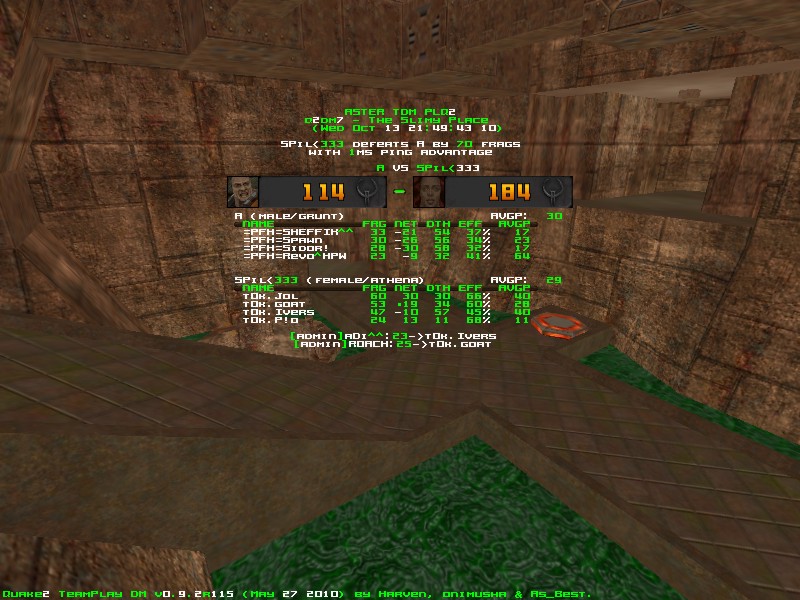 q2dm7 screen