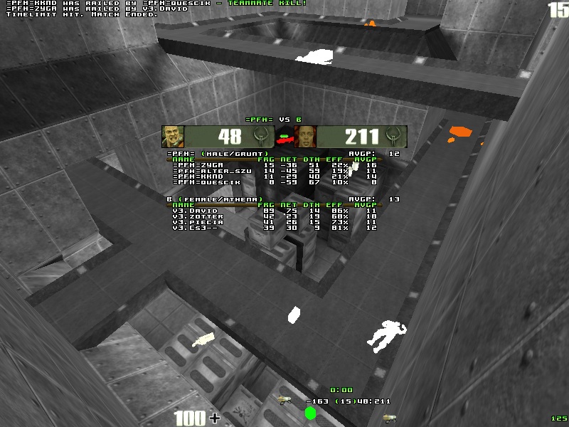 q2dm8 screen