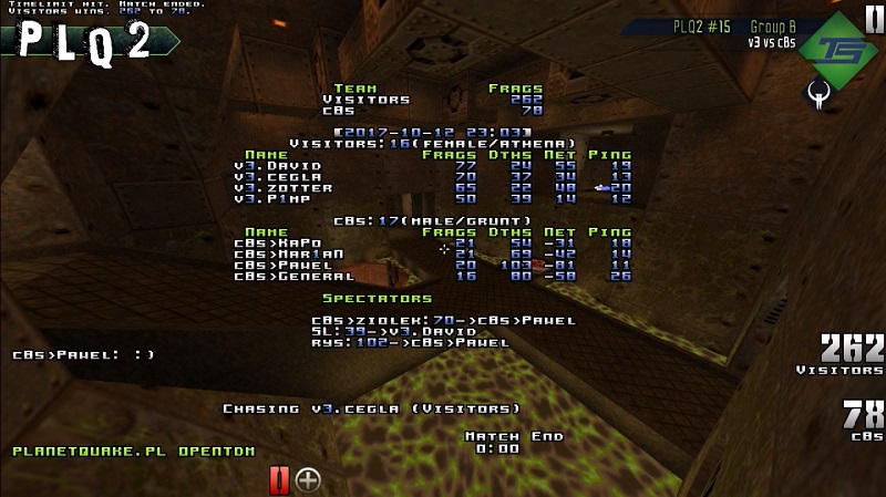 q2dm7 screen
