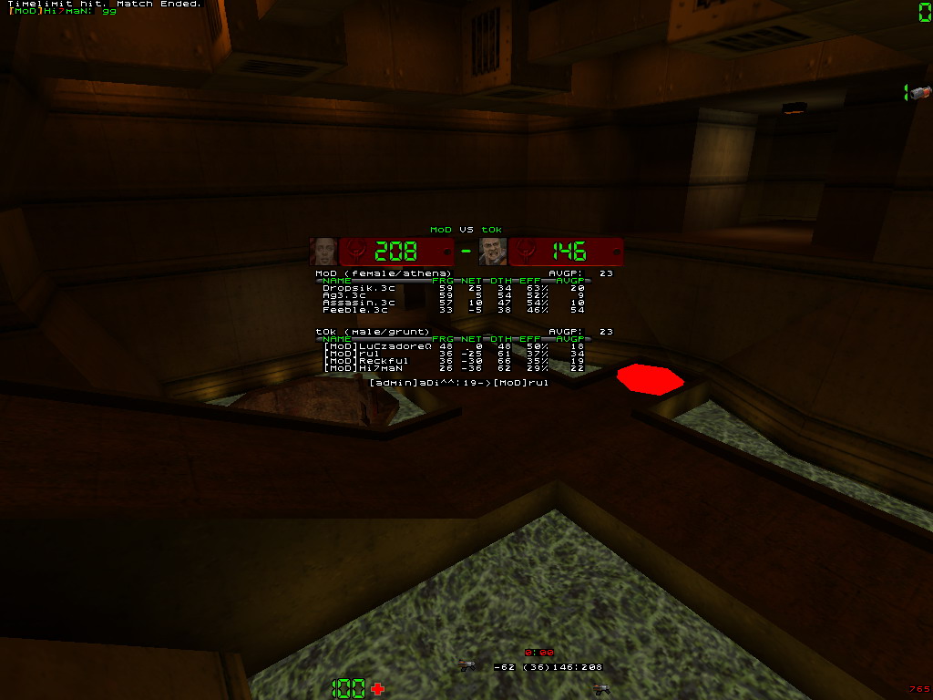 q2dm7 screen