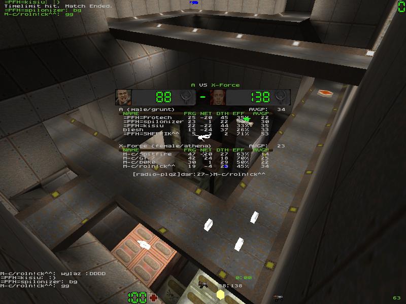 q2dm8 screen