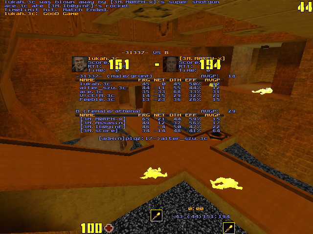 q2dm7 screen