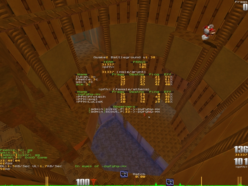 q2dm2 screen