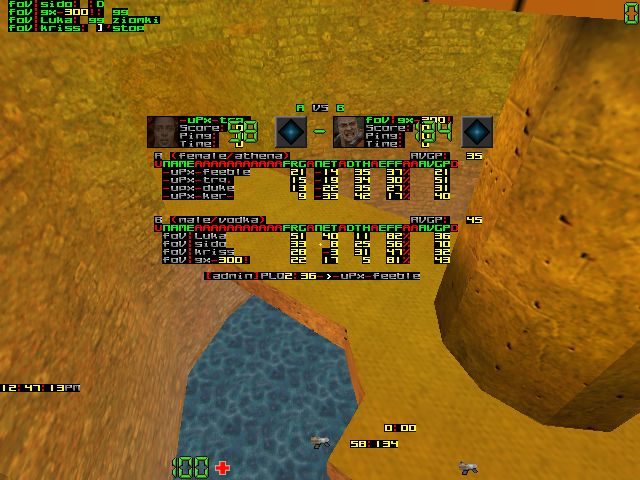 q2dm5 screen