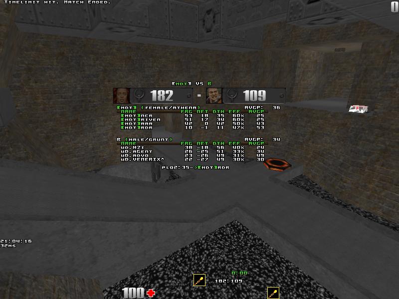 q2dm7 screen