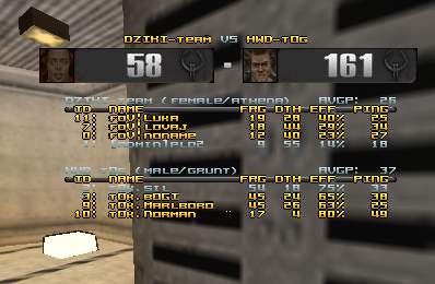 q2dm7 screen