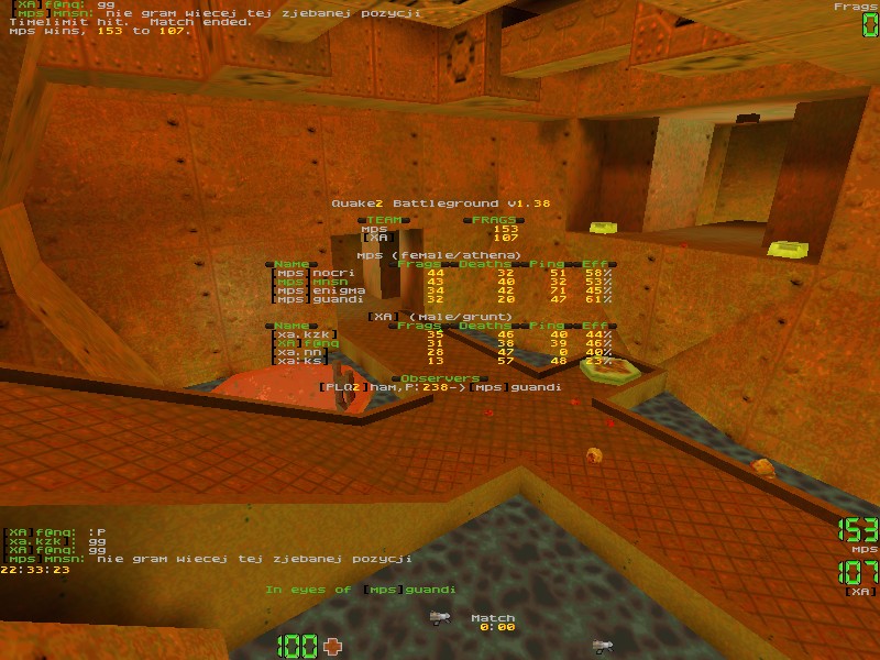 q2dm7 screen