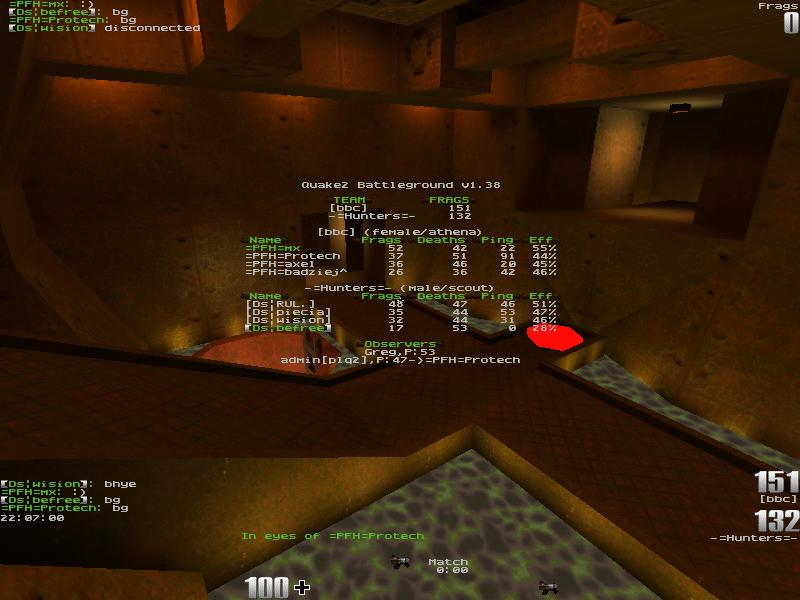 q2dm7 screen