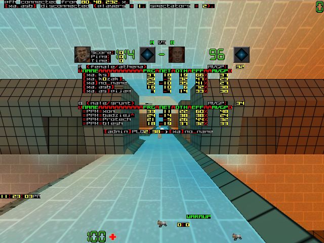 q2dm8 screen