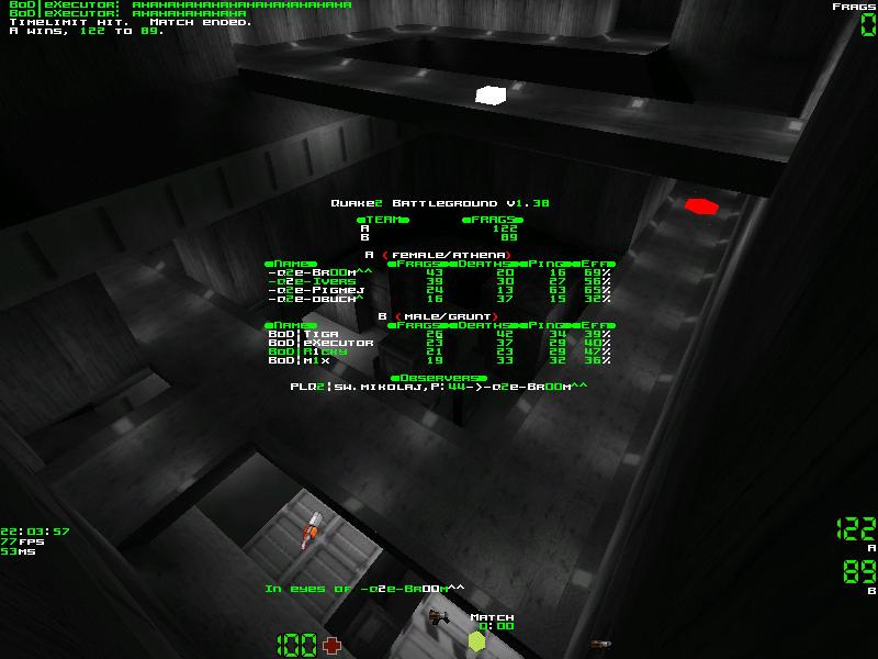 q2dm8 screen