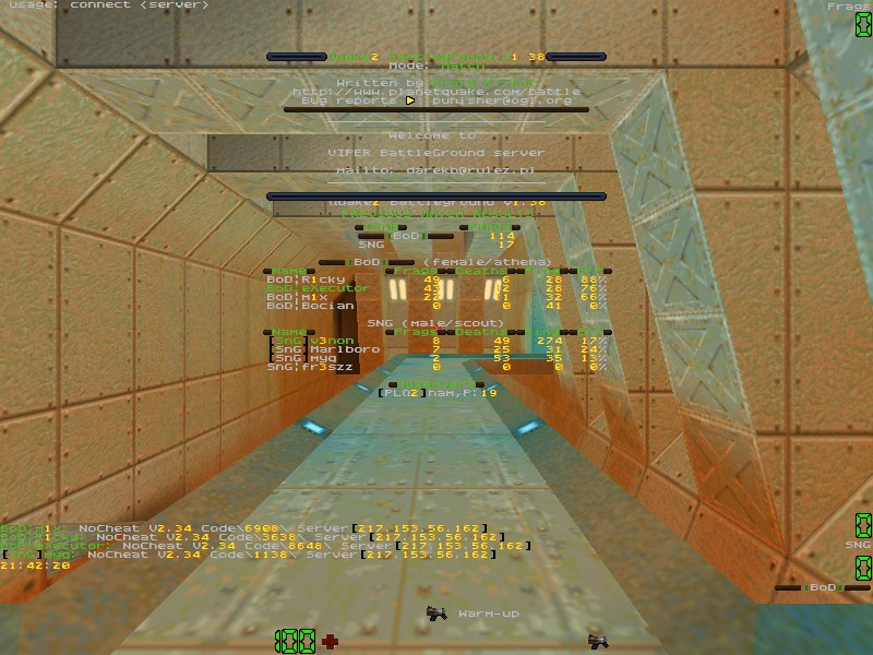 q2dm8 screen