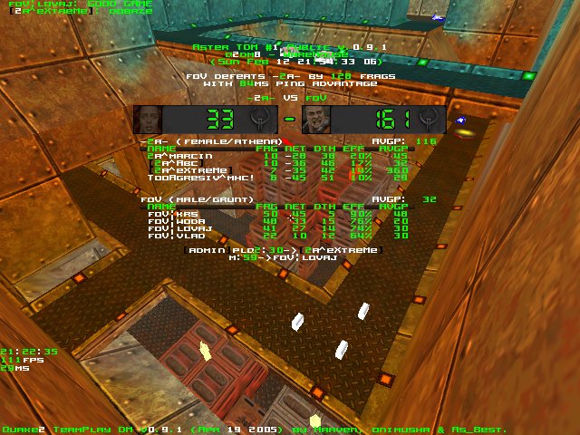 q2dm8 screen