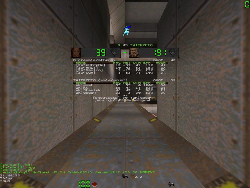 q2dm8 screen
