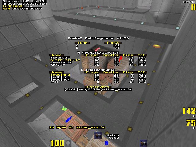 q2dm8 screen